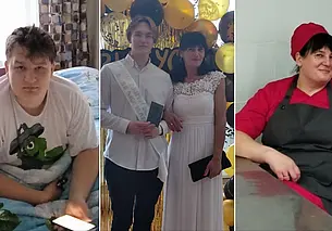 «Я хочу, чтобы у меня была красивая мама!». Как повар из Могилева и ее сын «на двоих» скинули больше 120 килограммов