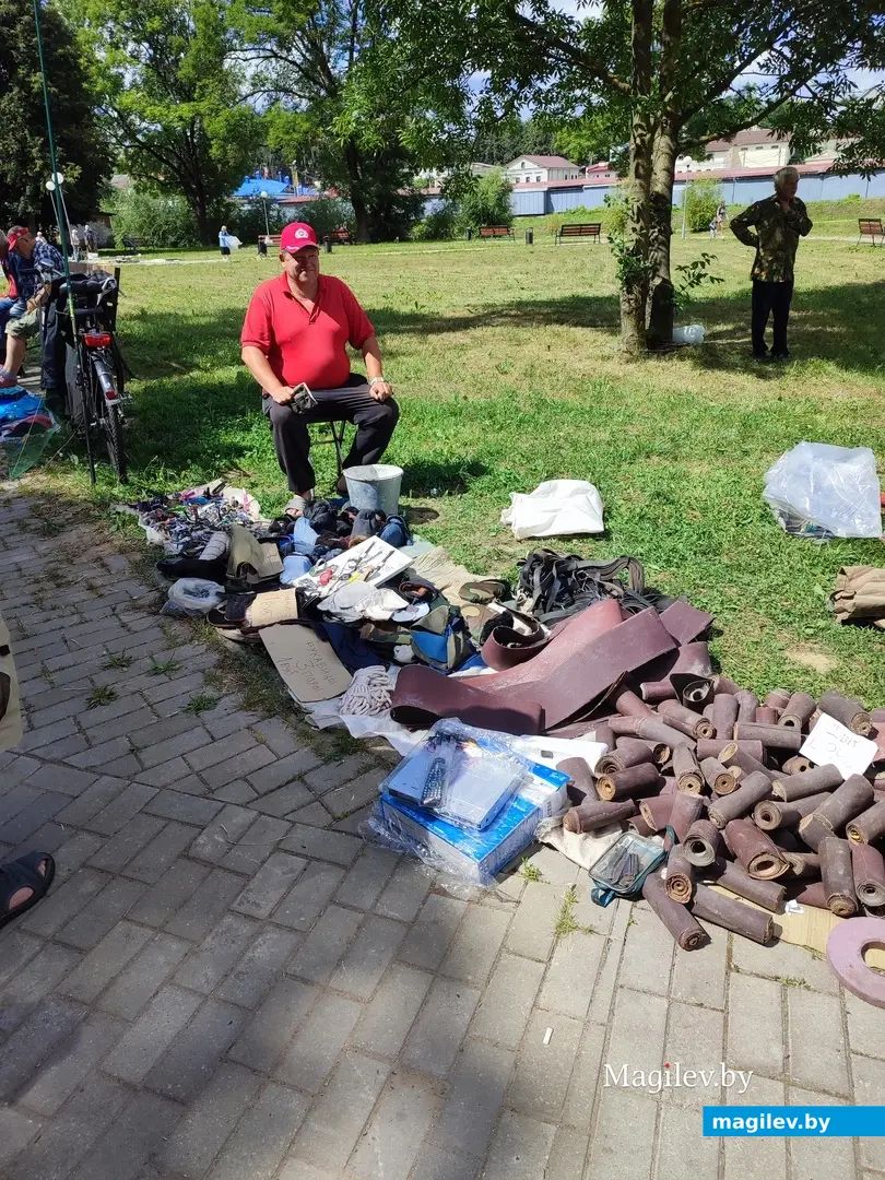 От пуговицы до антиквариата. Что и почем можно найти на барахолке у Быховского рынка, июль 2024 г.