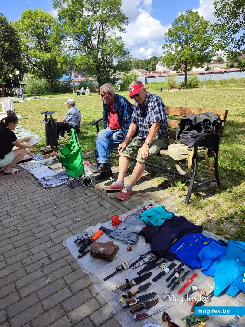 От пуговицы до антиквариата. Что и почем можно найти на барахолке у Быховского рынка, июль 2024 г.