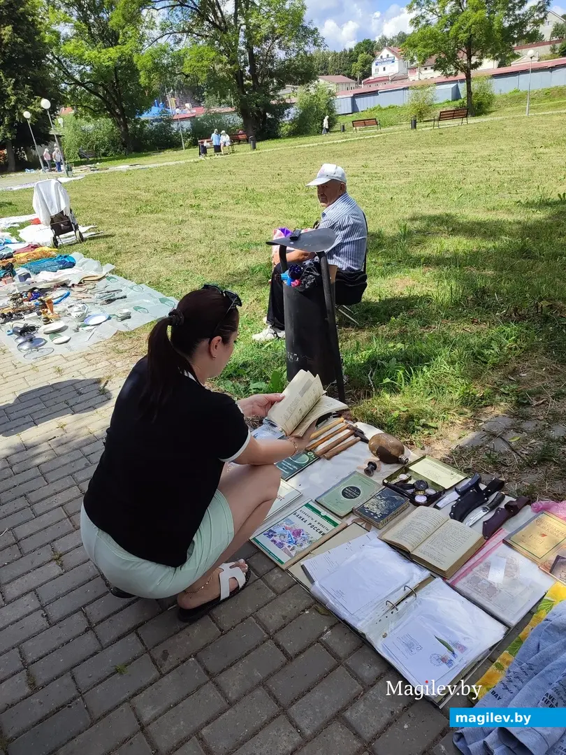 От пуговицы до антиквариата. Что и почем можно найти на барахолке у Быховского рынка, июль 2024 г.