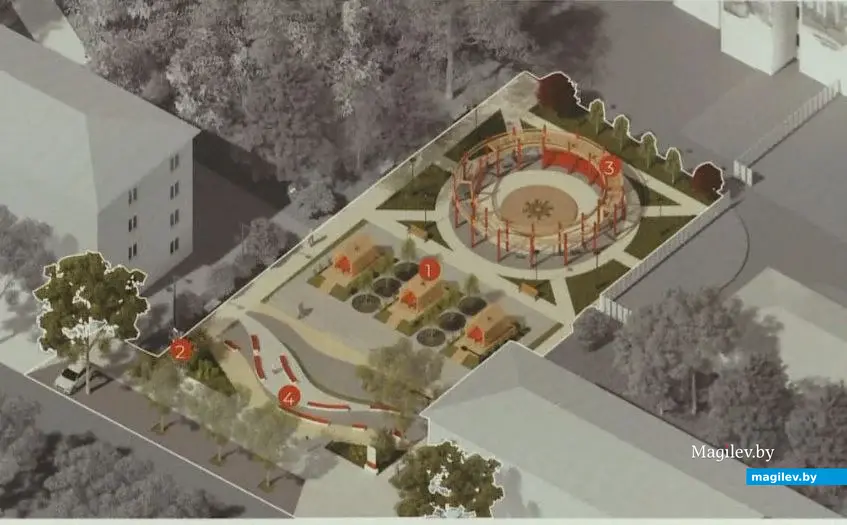 Проект «Хабаровского дворика».