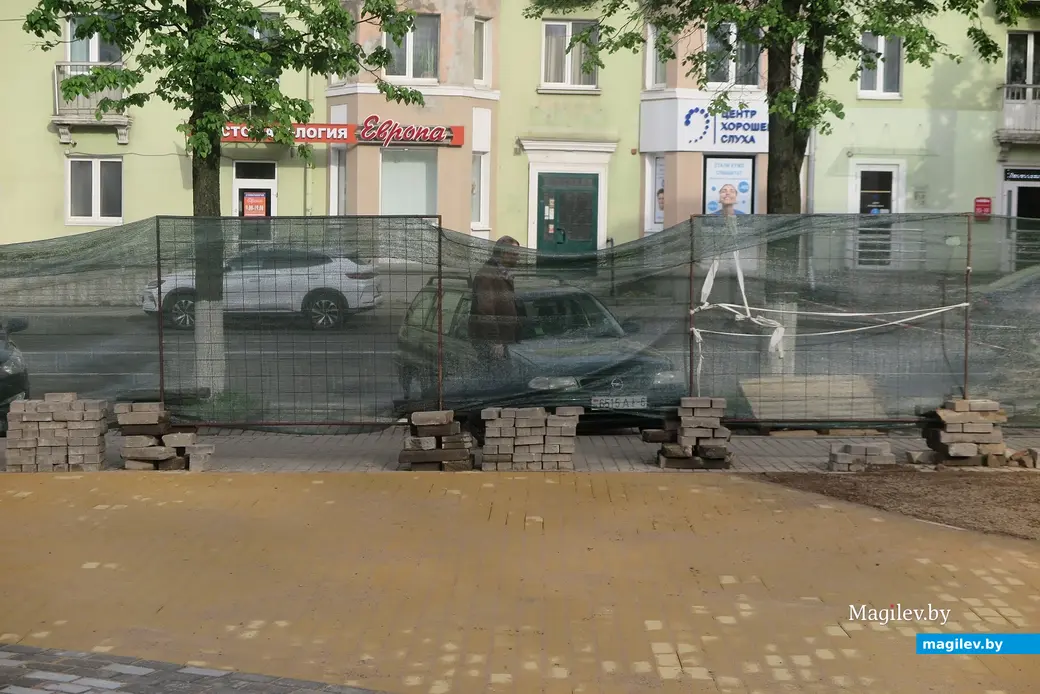 27.05.2025 г. Могилев, ул.Пионерская, здесь строят «Хабаровский дворик».