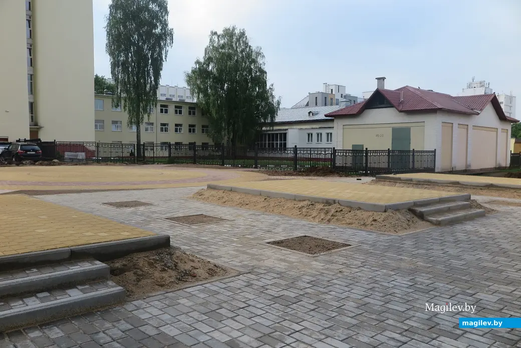 27.05.2025 г. Могилев, ул.Пионерская, здесь строят «Хабаровский дворик».