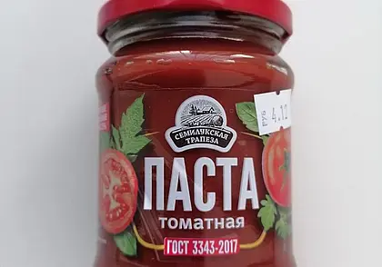 В Беларуси запретили продавать томатную пасту известного бренда
