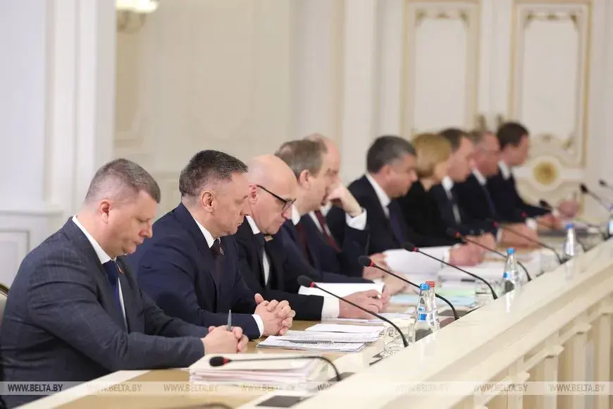 29 мая 2025 года. Совещание с руководством Совета Министров.