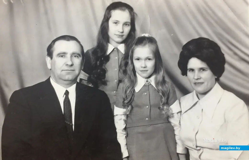 Начало 80-х гг. XX в. Гомельская область. Семья Седич.