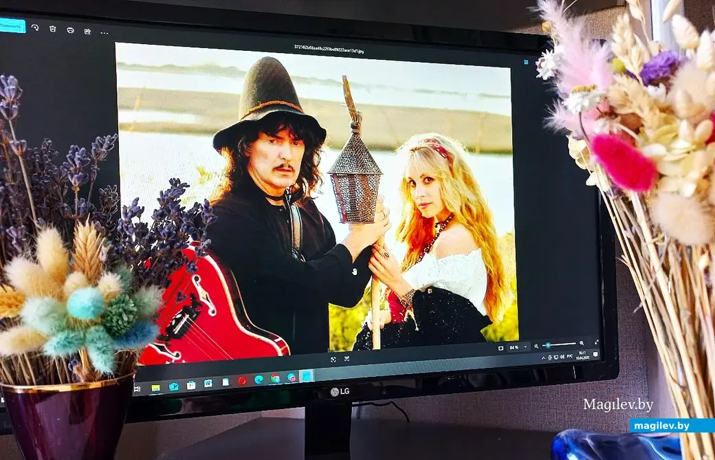 Ричи Блэкмор и его супруга Кэндис Найт.