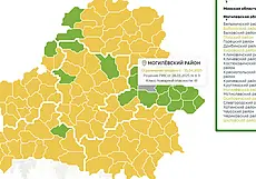 Ограничение на посещение леса введены в шести районах Могилевской области