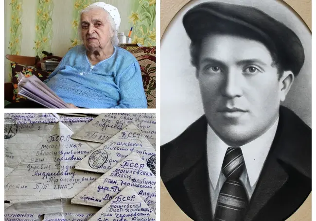 «Дорогая жена, пиши мне чаще…». Дочь фронтовика 80 лет хранит письма-треугольники не вернувшегося с войны отца
