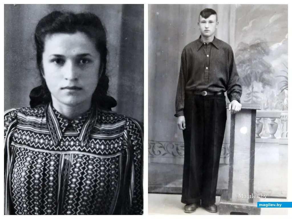 Клавдия Сергеевна и ее супруг Владимир Антонович. Первые годы жизни в Могилеве.