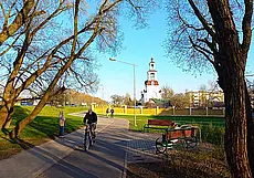 На велике – по Могилеву: из Казимировки к облбольнице и обратно