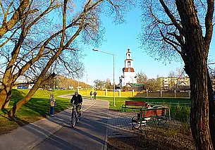 На велике – по Могилеву: из Казимировки к облбольнице и обратно