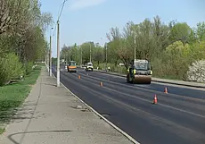 По улице Сурганова в Могилеве делают дорогу. Фотофакт