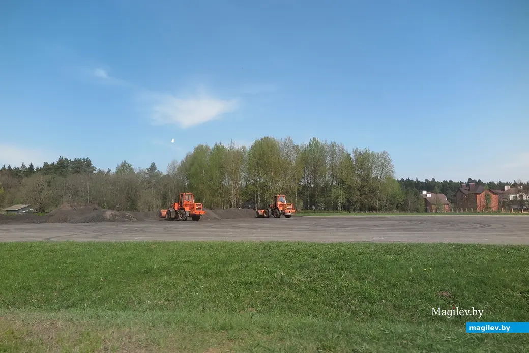 22.04.2025 г. Могилев, ул.Сурганова. Идет ремонт дороги.