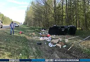 Два ДТП на трассе Минск-Гомель под Осиповичами: четырех человек доставили в больницу