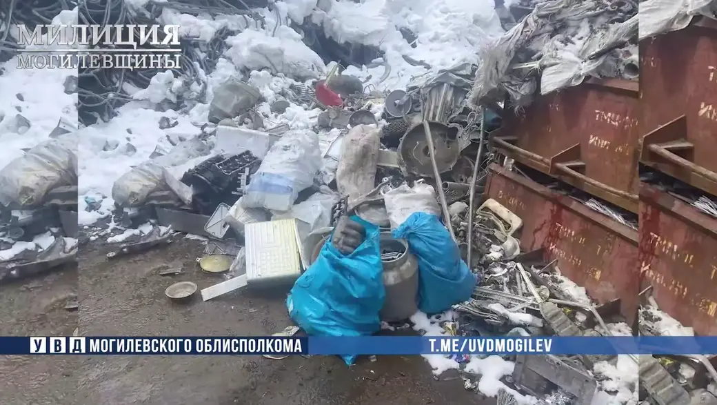 3.5 тонны нелегального цветмета изъяли у могилевчанина. Ему грозит крупный штраф