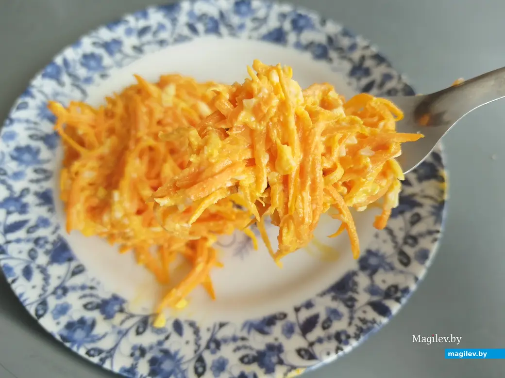23.04.2025 г. Могилев Столовая ЧУП «Метиз». Хрустящая острая морковь с сыром.