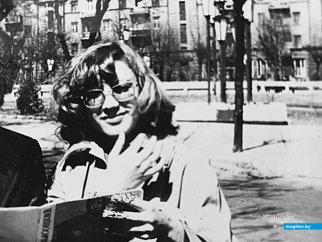1977 год, Могилев. Евгения Савицкая.