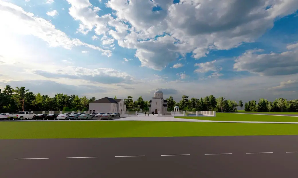 Храм Благовещения Пресвятой Богородицы в Могилеве по улице Якубовского. Проектное решение.