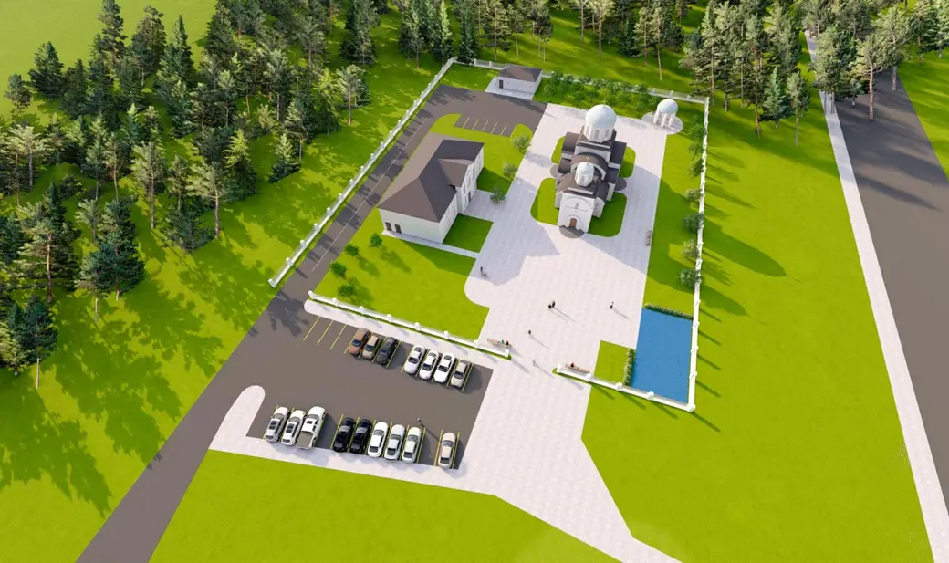 Храм Благовещения Пресвятой Богородицы в Могилеве по улице Якубовского. Проектное решение.