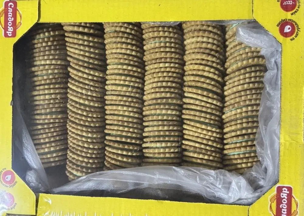 Крекеры торговой марки «Сладояр»..