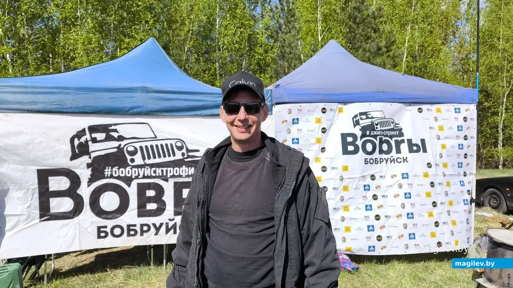 27.04.2025. Бобруйский район. Открытое первенство Беларуси по джип-спринту «Дорогами Победы». Андрей Дегтяр.