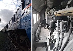 В дизель-поезде Орша-Кричев произошло загорание. Пострадавших нет