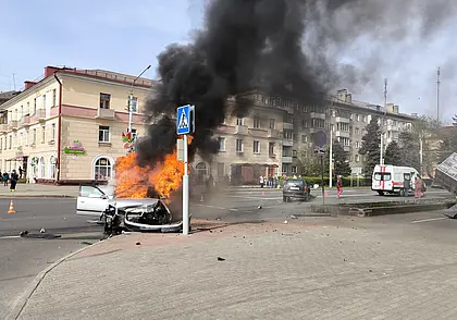 Серьезная авария в Бобруйске: на скорости столкнулись Audi и VW