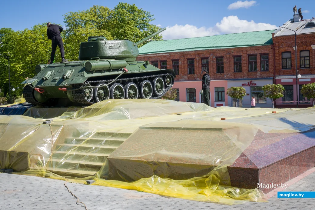 26.04.2025. Площадь Победы. Заканчивается реконструкция и благоустройство площади Победы и