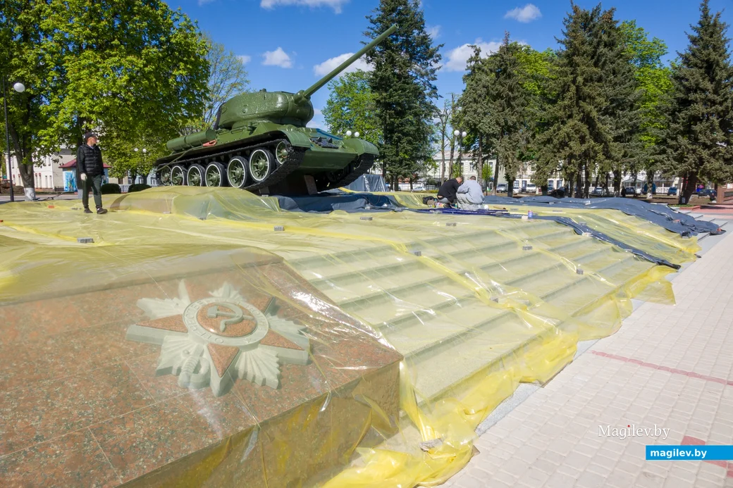 26.04.2025. Площадь Победы. Заканчивается реконструкция и благоустройство площади Победы и