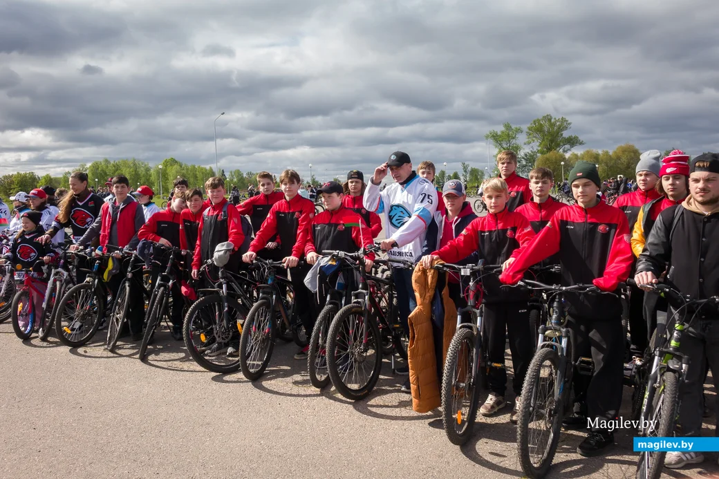 01.05.2025. Улица Минская – улица Массонова. Массовый велопробег в честь праздника Труда 1 мая