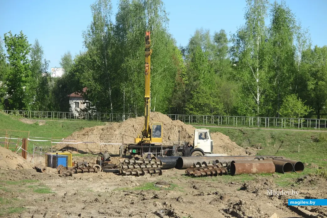 2.05.2025 г. Могилев, пр.Мира. Стройка в самом разгаре!