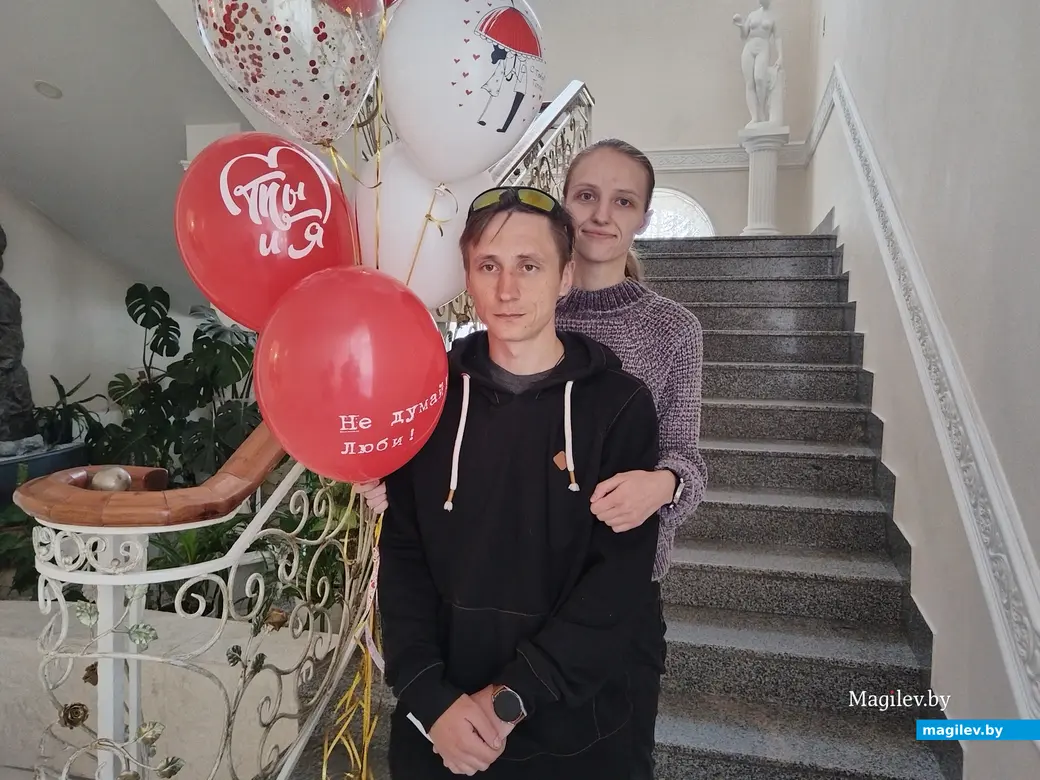 02.05.2025 г. Могилев. Молодожены недели: Денис и Диана Козловы.