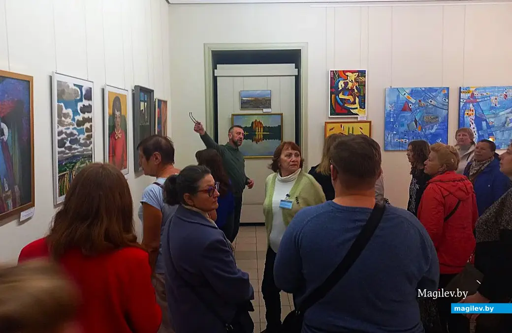 02.05.2025, Могилев, Художественный музей имени Павла Масленикова. Торжественное открытие выставки «Витебский художник».