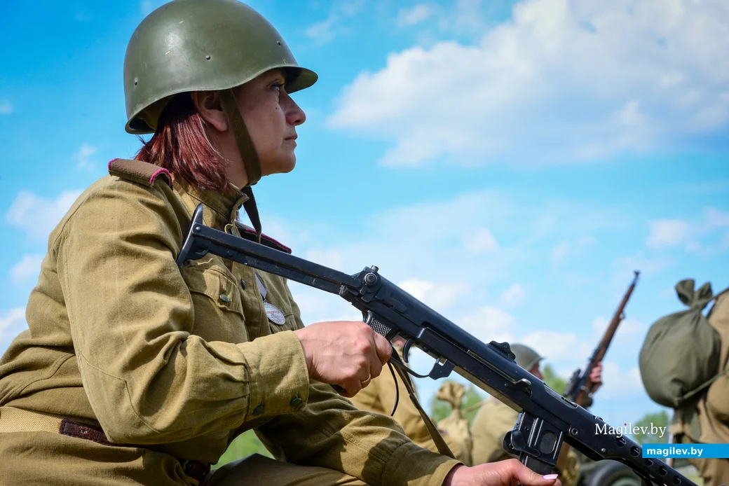 03.05.2025. Бобруйск-Арена. Военно-историческая реконструкция, посвященная Дню Победы