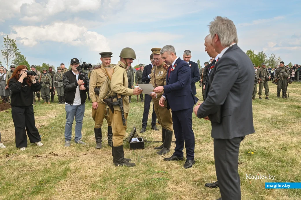 03.05.2025. Бобруйск-Арена. Военно-историческая реконструкция, посвященная Дню Победы