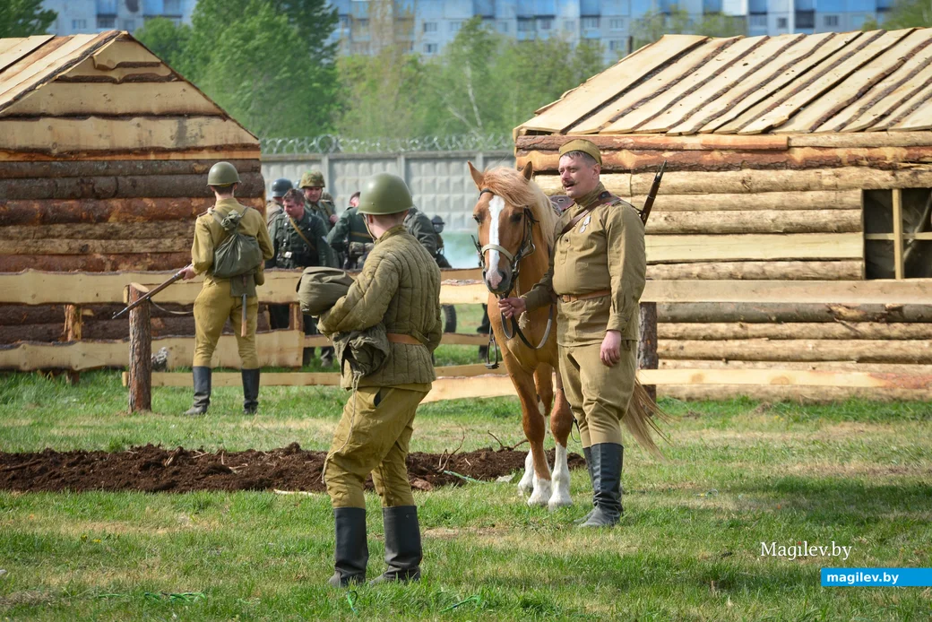 03.05.2025. Бобруйск-Арена. Военно-историческая реконструкция, посвященная Дню Победы