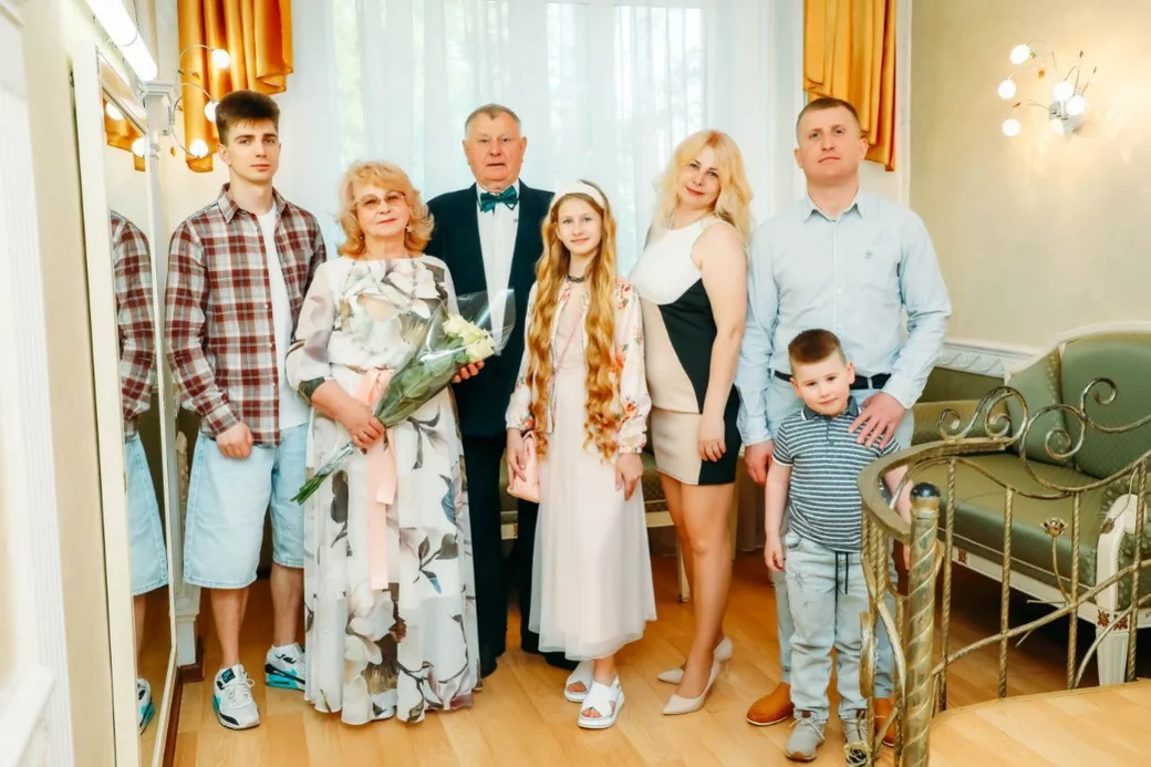 3.05.2025 г. Бобруйск. Свадьба Леонида Михайловича и Людмилы Савельевны Сингаевских.