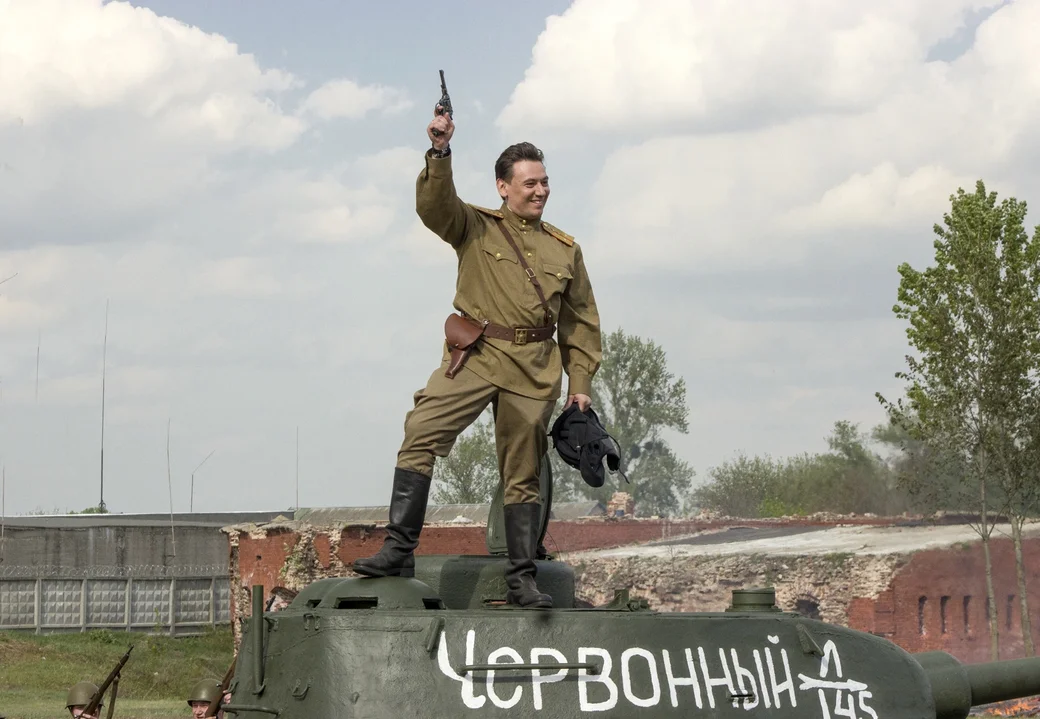 3.05.2025. Площадка у Бобруйской крепости. Руслан Алехно на военно-исторической реконструкции