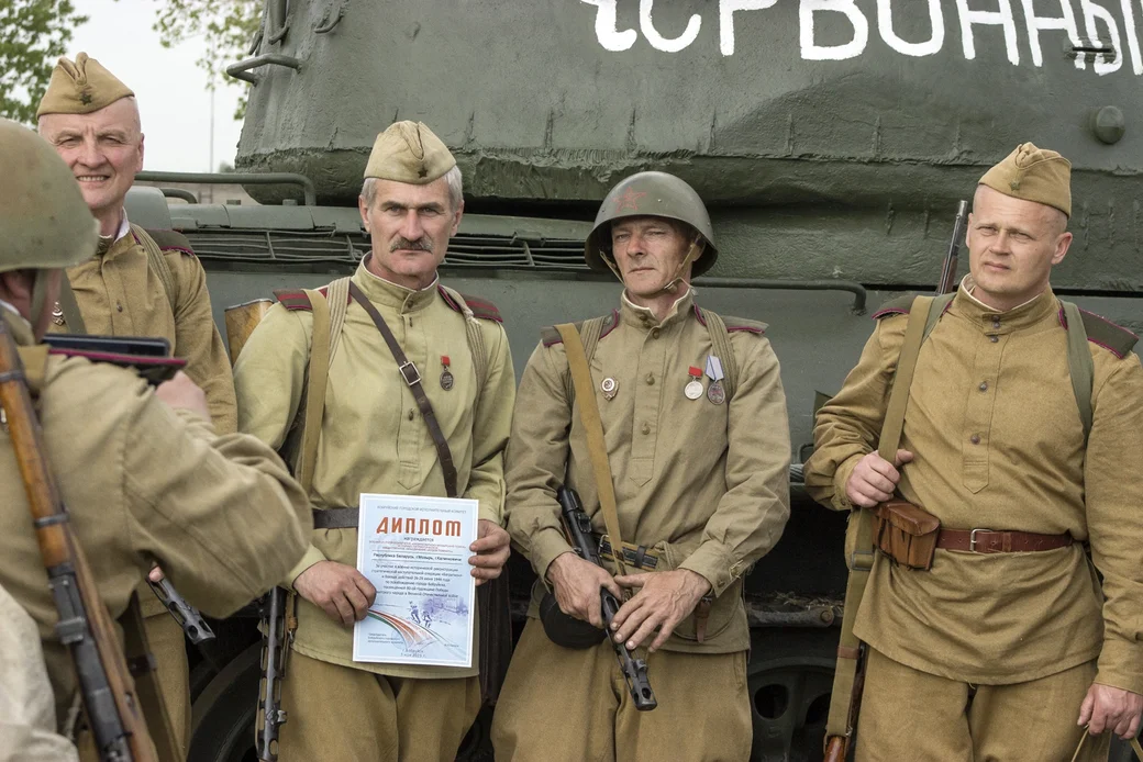 3.05.2025. Площадка у Бобруйской крепости. Фрагменты военно-исторической реконструкции