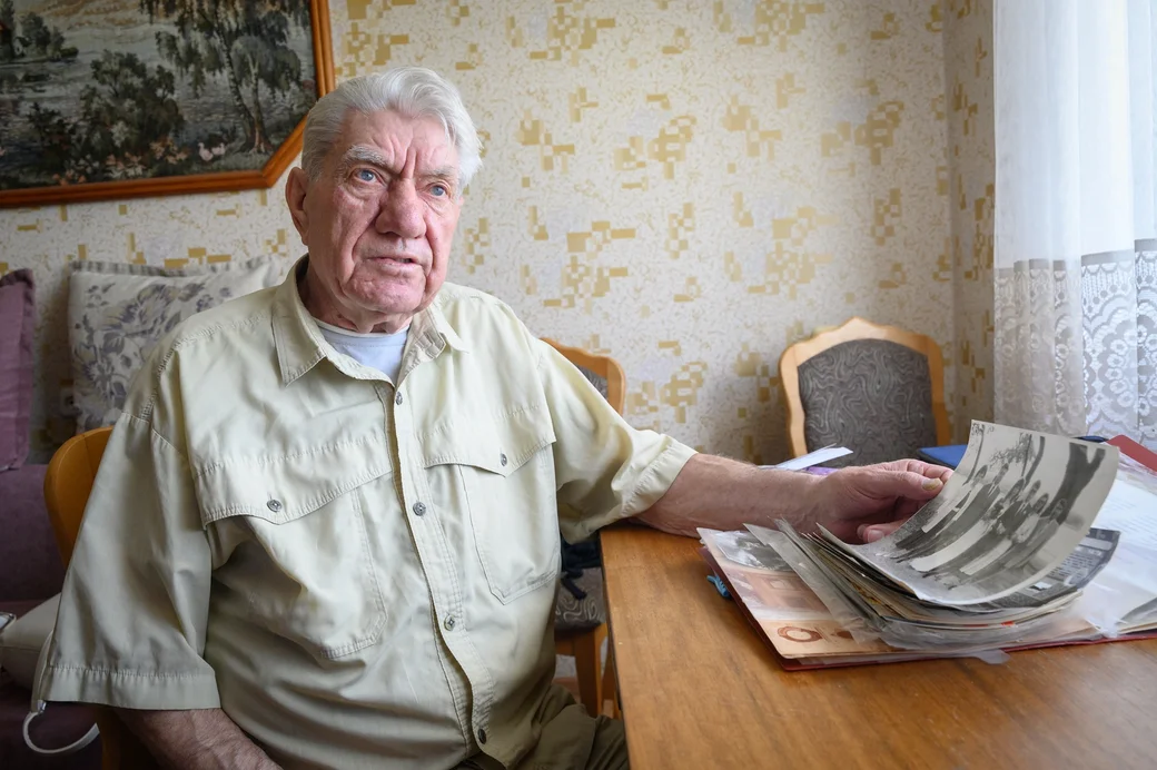 Станислав Станиславович Румянцев у себя дома. Фото: Александр ЧУГУЕВ, из архива «ВБ» 2025 год.