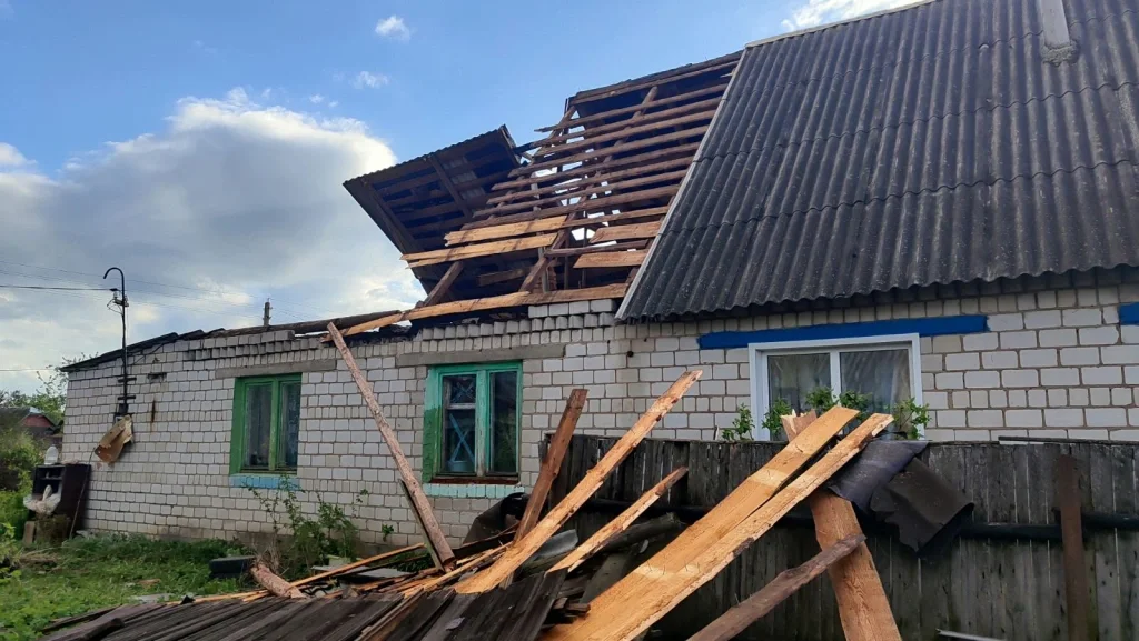  4.05.2025 г. Бобруйский район, д.  Петровичи. Фото: Могилевское областное УМЧС