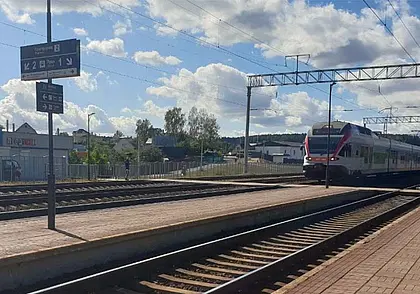 В Гомельской области загорелся вагон поезда Жлобин – Калинковичи