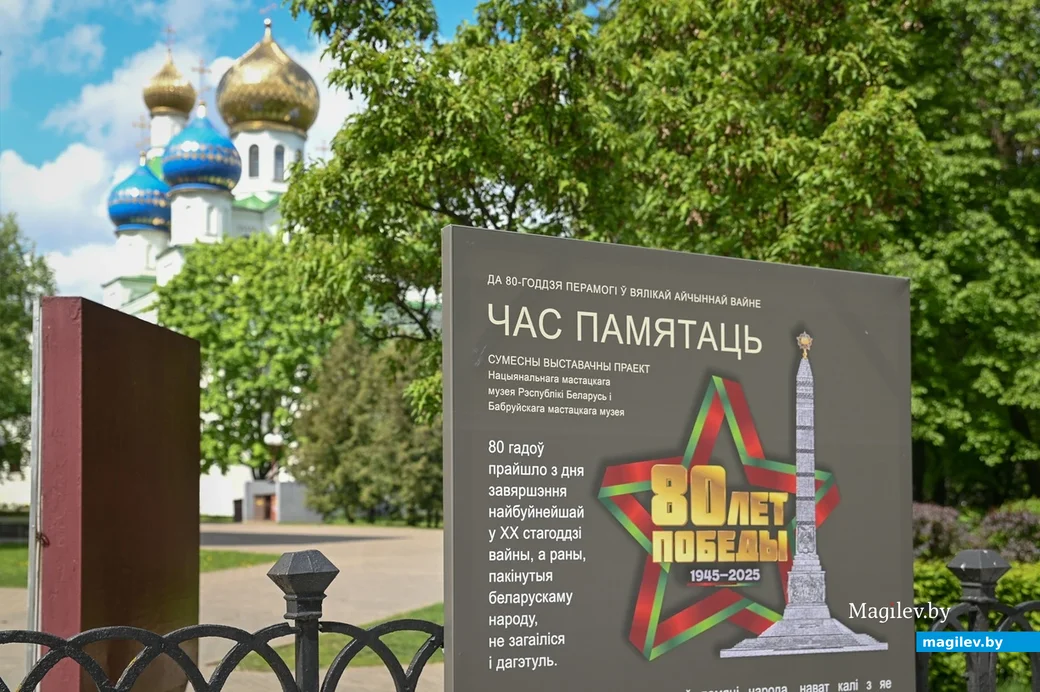 07.05.2025. Улица Социалистическая. Совместный выставочный проект Бобруйского художественного