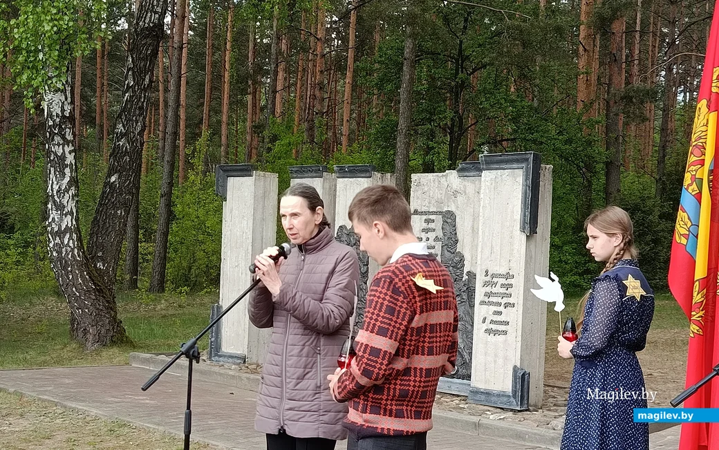 7 мая 2025 года. Глусский район, Мыслочанская гора. Митинг-реквием «Это нужно живым» – в память