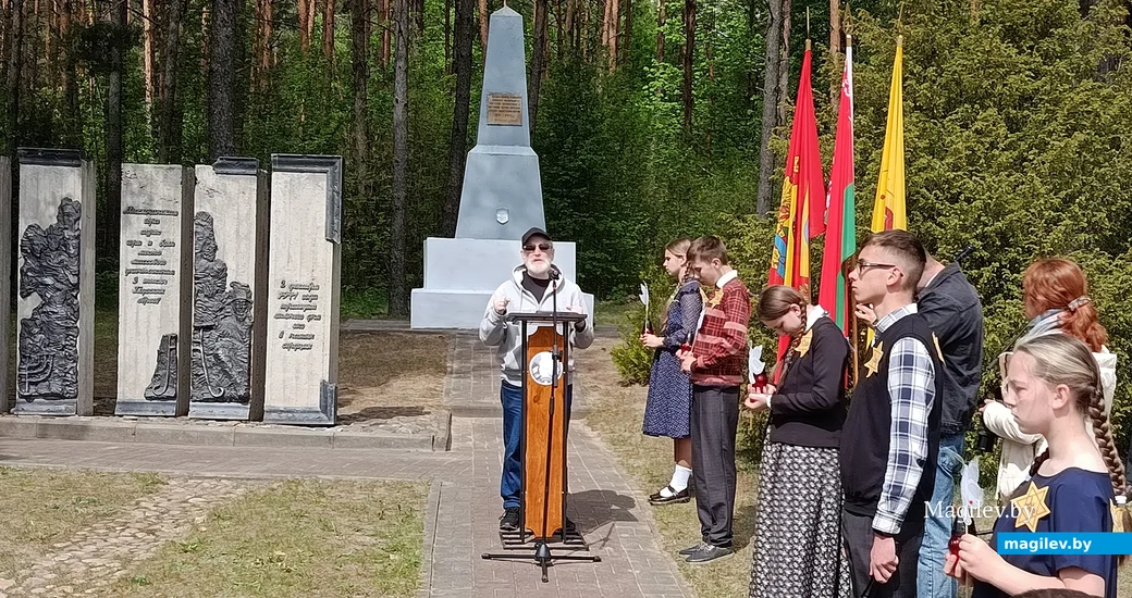 7 мая 2025 года. Глусский район, Мыслочанская гора. Митинг-реквием «Это нужно живым» – в память