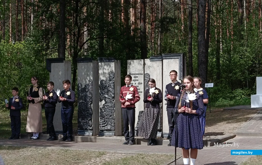 7 мая 2025 года. Глусский район, Мыслочанская гора. Митинг-реквием «Это нужно живым» – в память