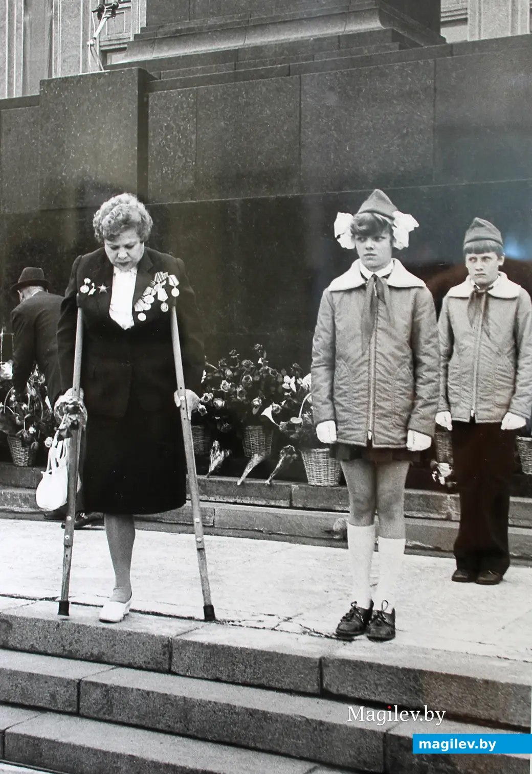 7 мая 2025 года. Могилев. Выставочный зал. Открытие проекта «Не гаснет памяти свеча». День Победы. 1980 год. Фото Ирины Савосиной.