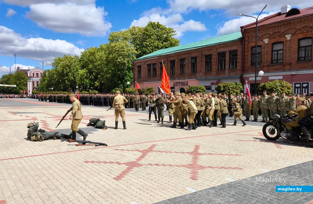 9.05.2025. Бобруйск. Празднование 80-летия Великой Победы 