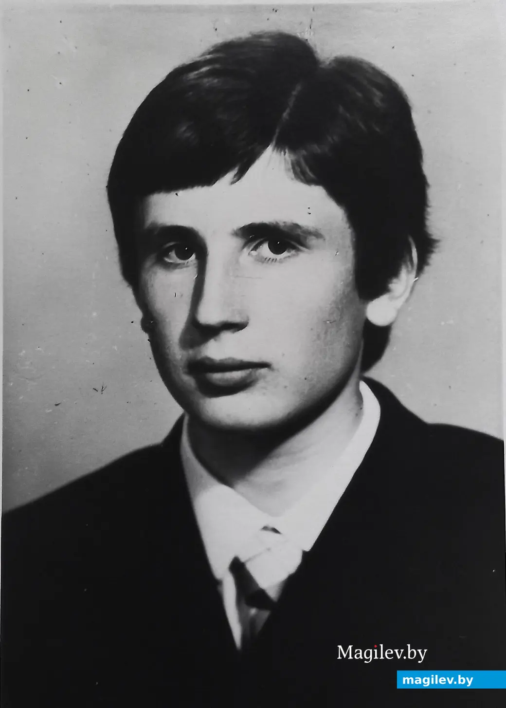 1972 год, Бобруйск. Мое фото для выпускного школьного альбома.